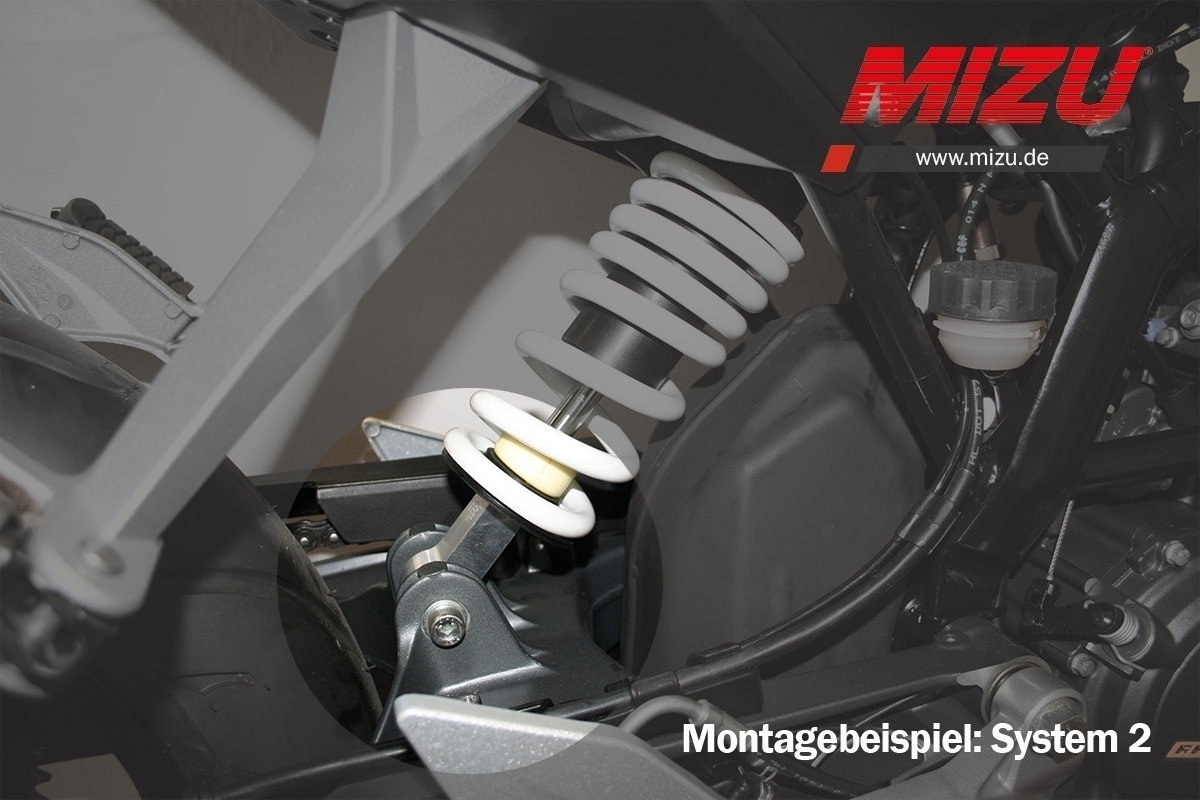 RST Höherlegung für Harley Davidson Breakout, Fat Bob, Fat Boy, Low Rider, Street Bob