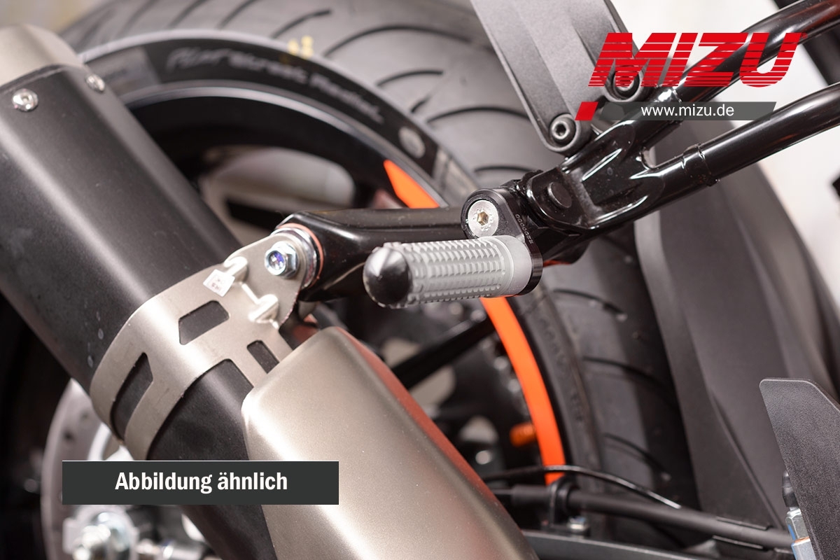 verstellbare Soziusraste Triumph Speed Triple 1200 RS ab 21
