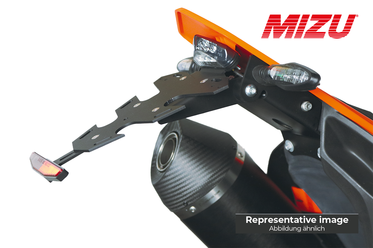 Kennzeichenhalter • Kurzes Heck für KTM 690 SMC R, 690 Enduro R, Gas Gas ES / SM 700