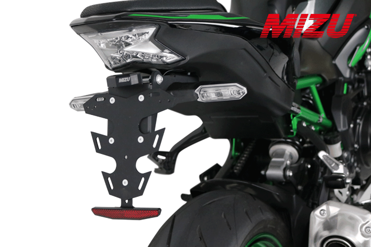 Kennzeichenhalter • Kurzes Heck für Kawasaki Z 900 / SE