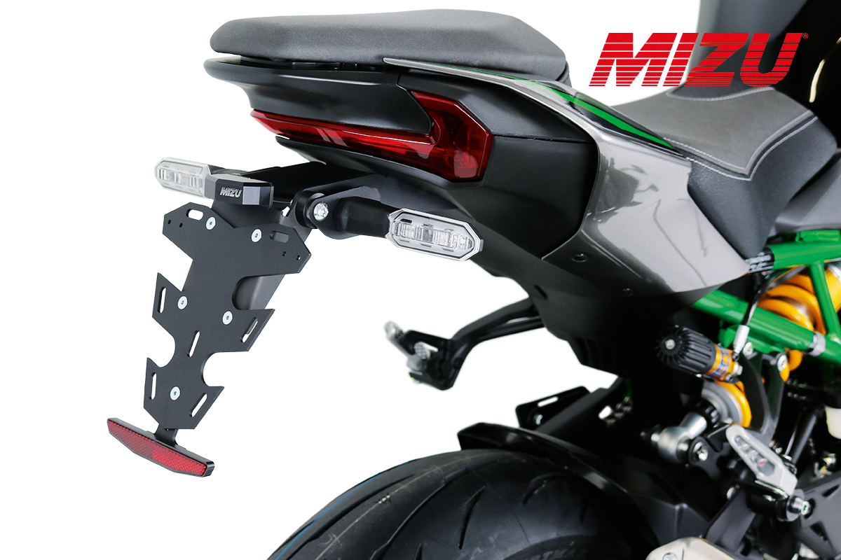 Kennzeichenhalter • Kurzes Heck für Kawasaki Z 900 / SE ab 2025