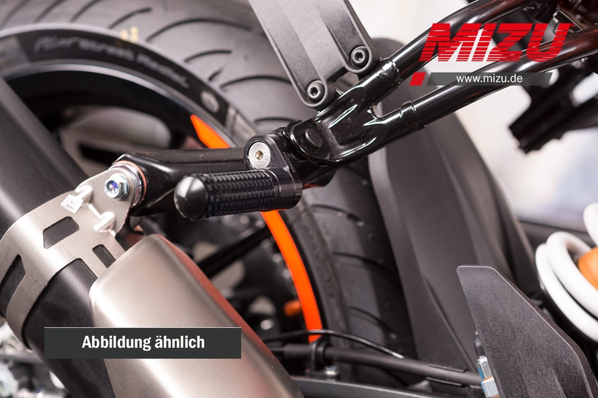 verstellbare Soziusraste Triumph Speed Triple 1200 RS ab 21