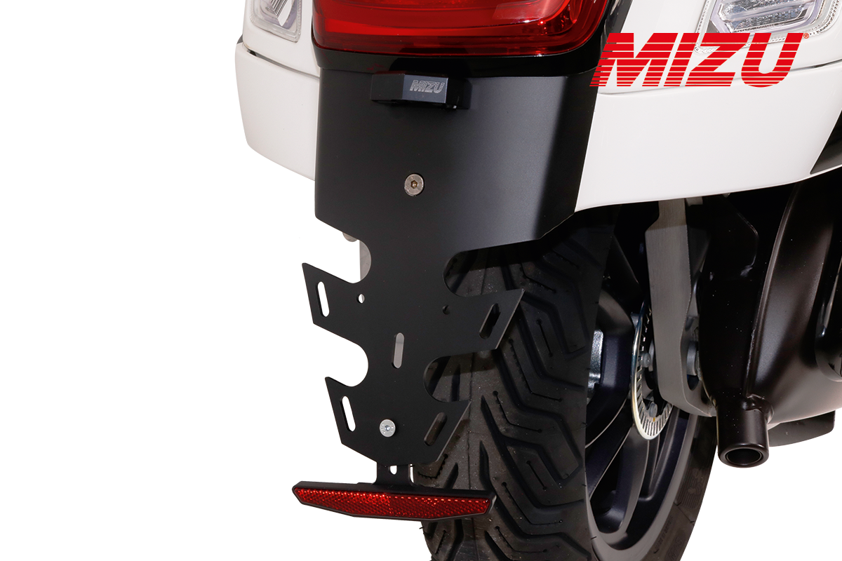 Kennzeichenhalter • Kurzes Heck für Vespa GTS 125 / 300 / 310 Super / Basic / Classic